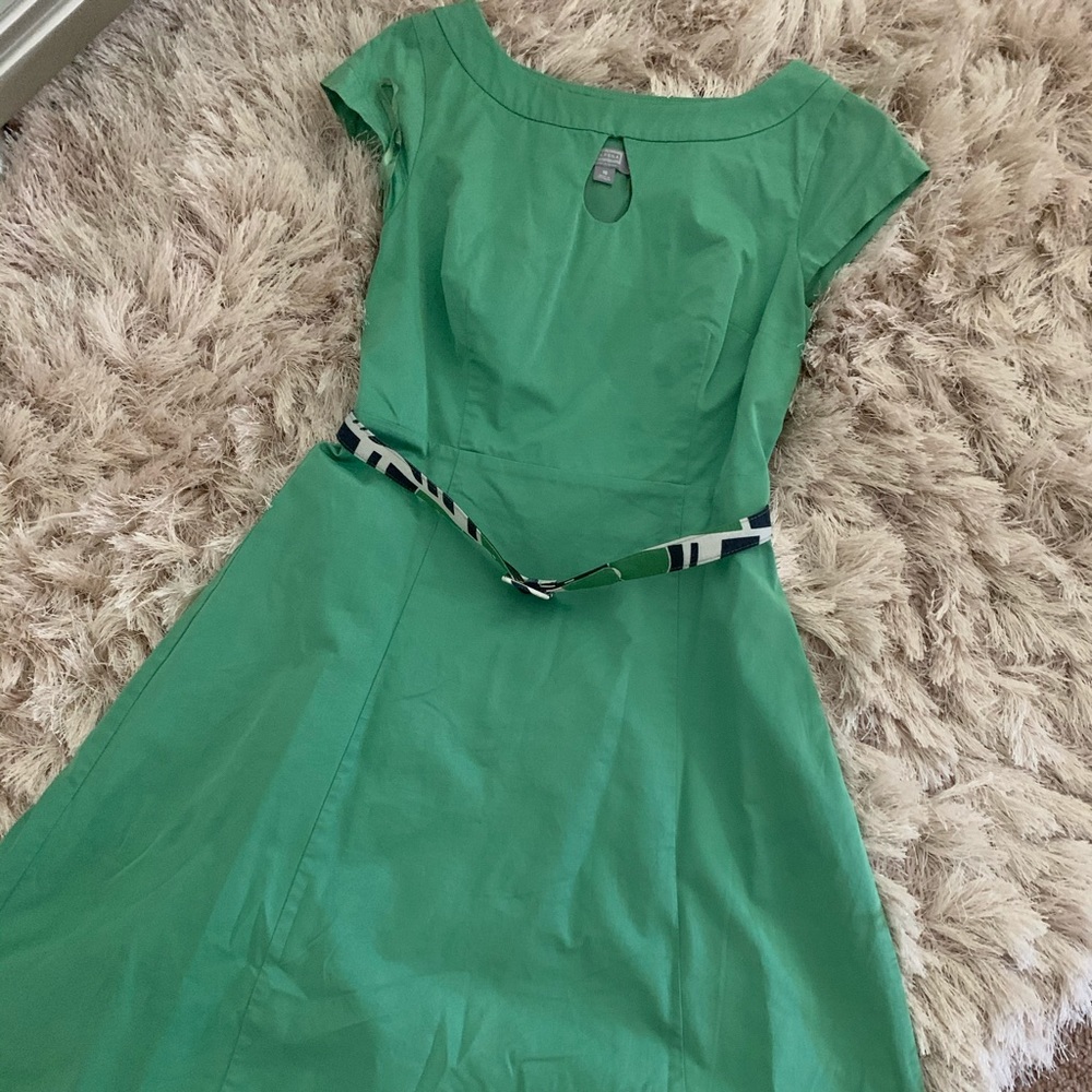 Green dress